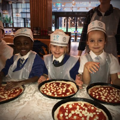 Year 2 trip to pizza express